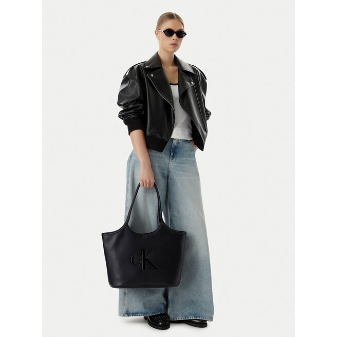 Torebka Calvin Klein Bold Ck LV04F3562G Czarny