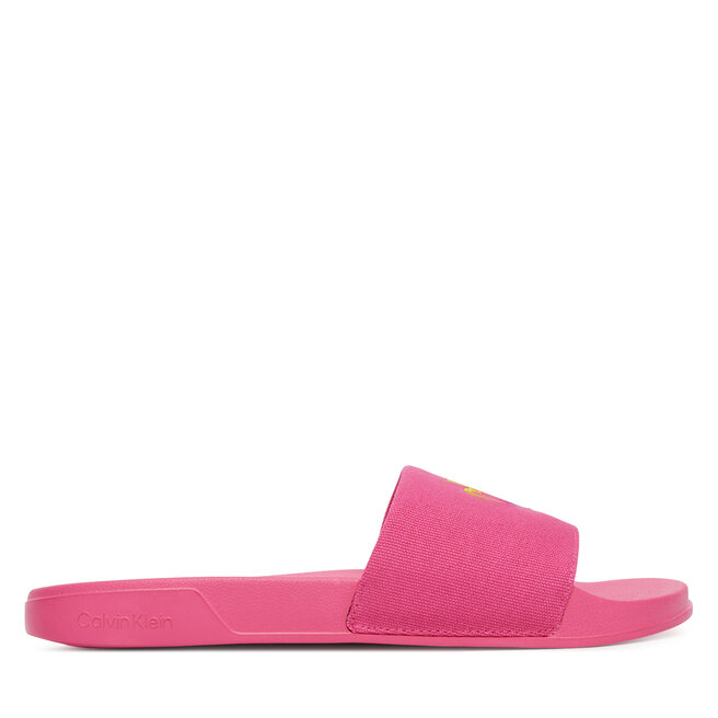 Klapki Calvin Klein Essential Slide Pride Cv Wn HW0HW03297 Różowy