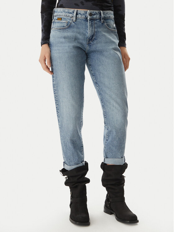 G-Star Raw Jeansy Kate D15264-D930 Niebieski Boyfriend Fit