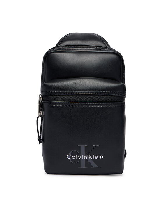 Calvin Klein Saszetka Bold Logo Webbing Sling LV04D3449G Czarny
