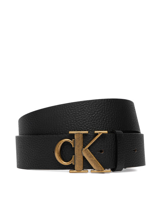 Calvin Klein Pasek Męski LV04D7109G Czarny