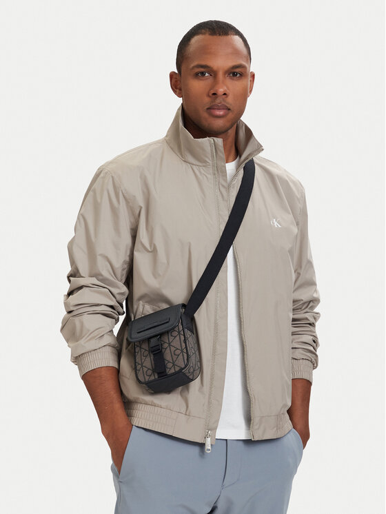 Calvin Klein Saszetka Mixed Emblem Aop LV04D3527G Beżowy