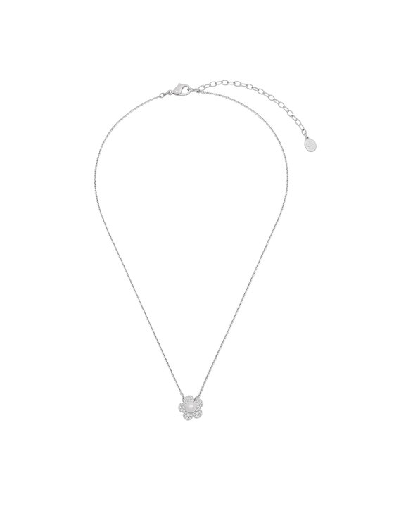 Swarovski Naszyjnik Flower 5755817 Srebrny