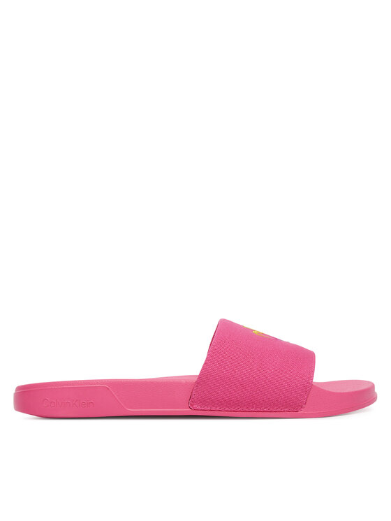 Calvin Klein Klapki Essential Slide Pride Cv Wn HW0HW03297 Różowy