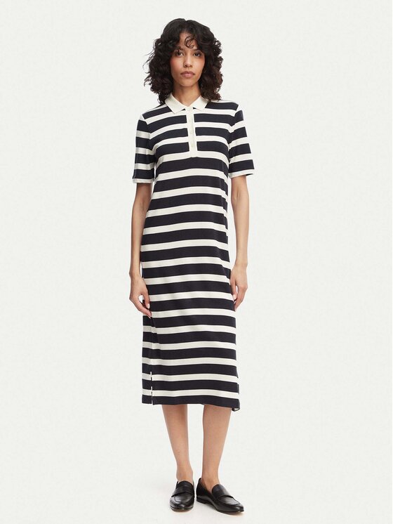 Gant Sukienka codzienna 4201428 Granatowy Regular Fit