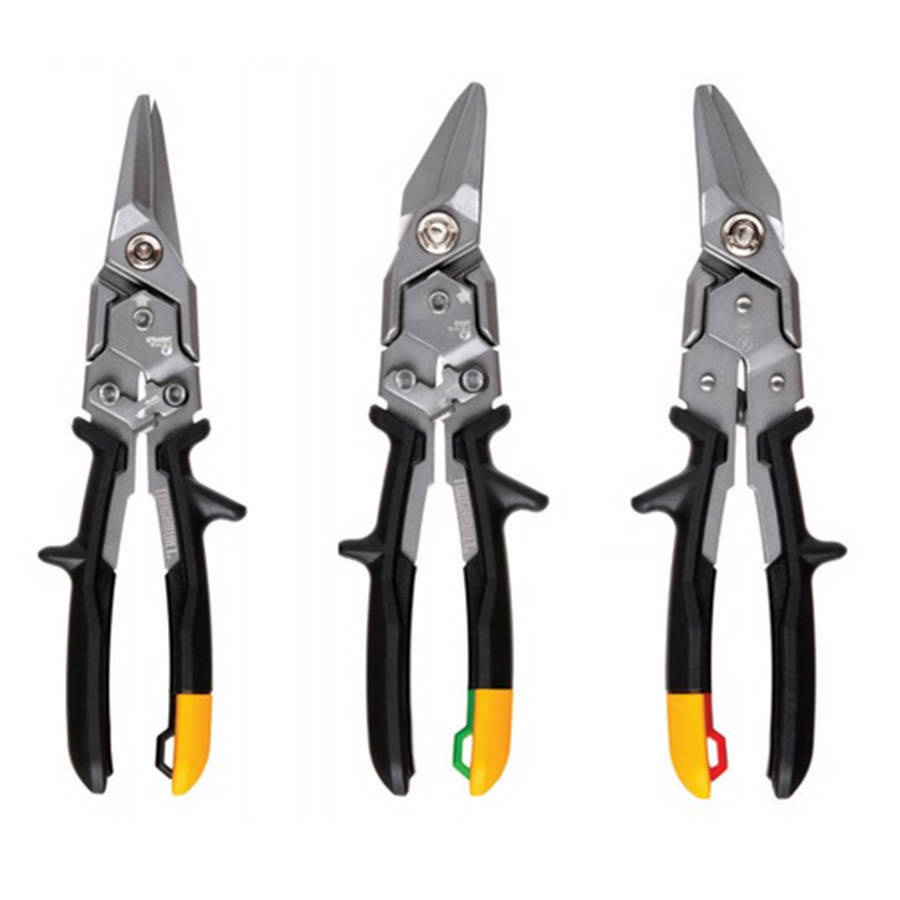 Nożyce do blachy ToughBuilt TB-H4S3-60 - zestaw 3 sztuk