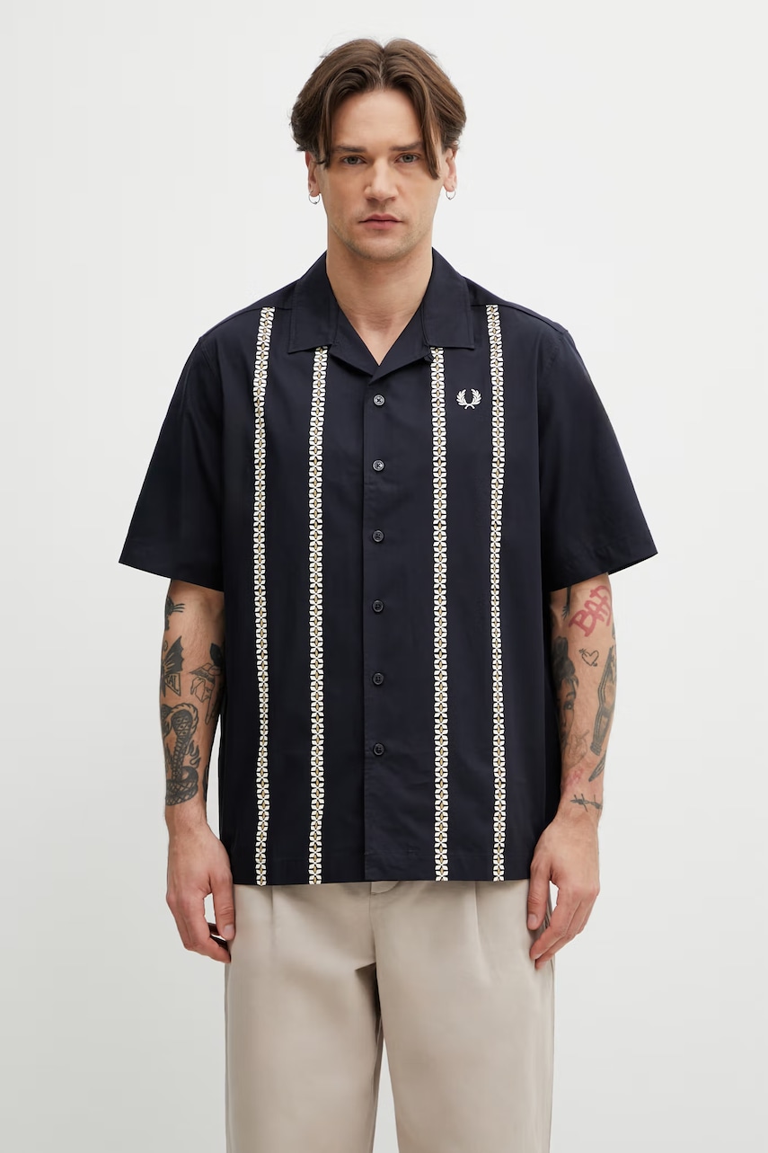 Fred Perry koszula bawełniana męska