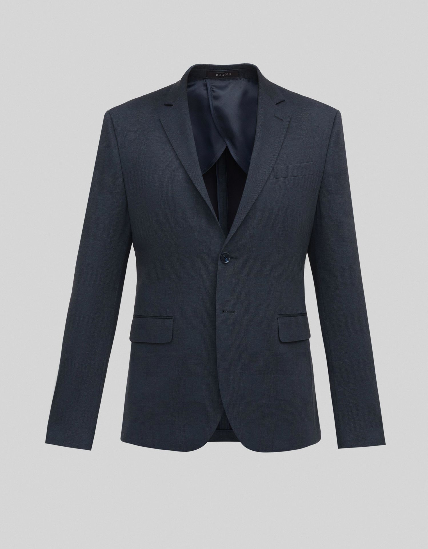 marynarka do zestawu lodi granatowa slim fit