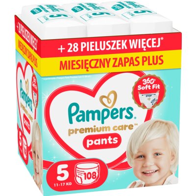 Pieluchomajtki PAMPERS Pants Premium Care 5 (108 szt.)
