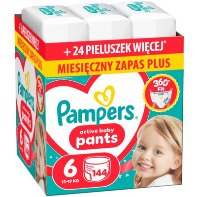Pieluchomajtki PAMPERS Pants 6 (144 szt.)