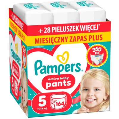Pieluchomajtki PAMPERS Pants 5 (164 szt.)