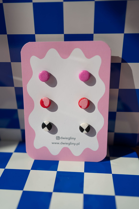 Zestaw 3 par małych sztyftów