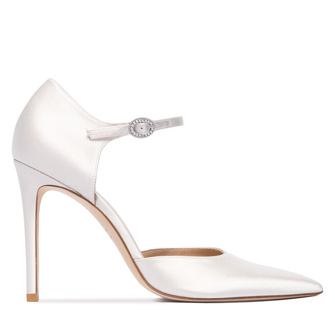 Szpilki Stuart Weitzman Ksngtn Pump 100 SN111 Kremowy