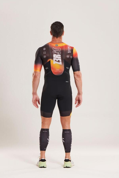 ZEROD Strój triathlonowy męski RACER TT SUIT vortex solar