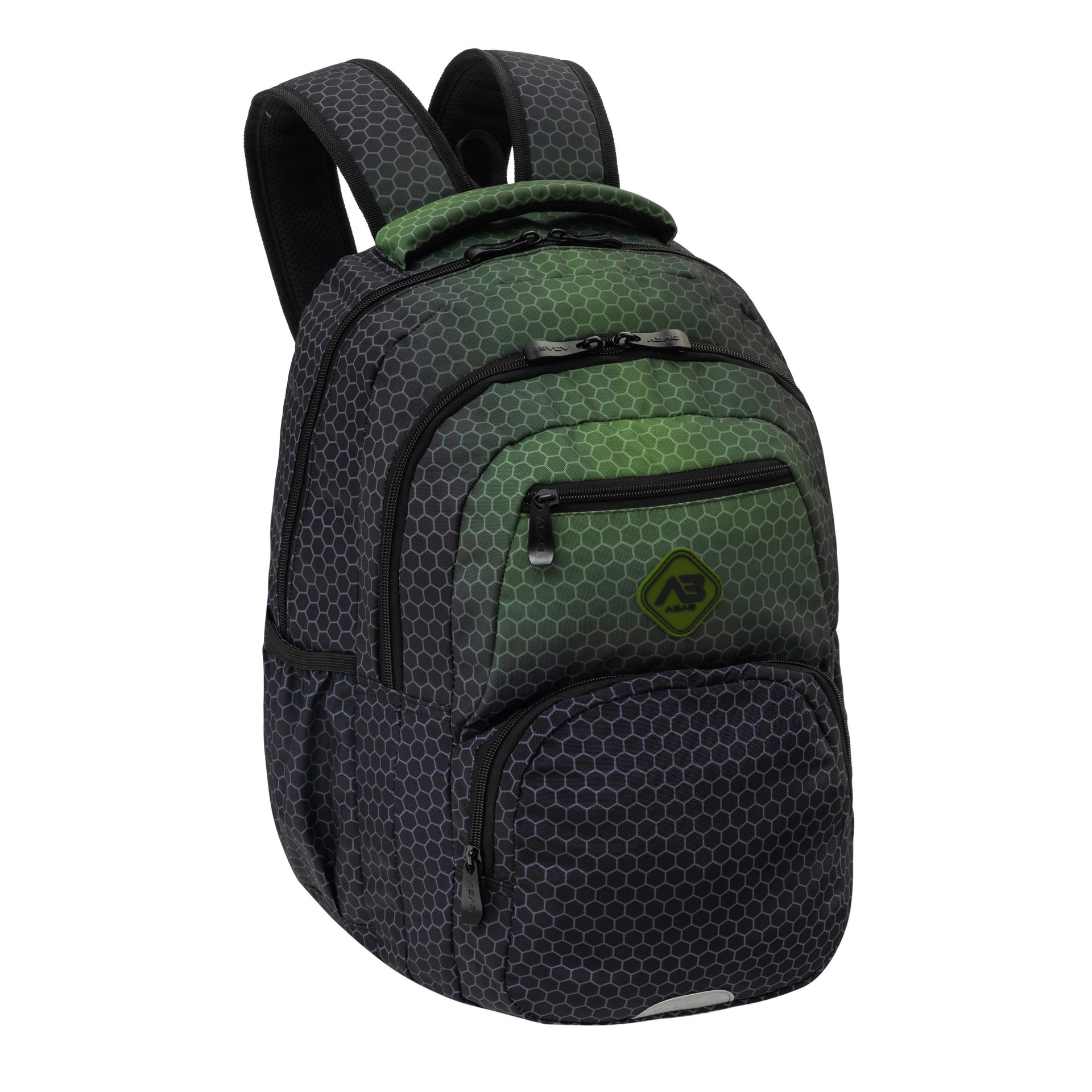Astrabag, Plecak Hexagon - Green Ombre, AB200