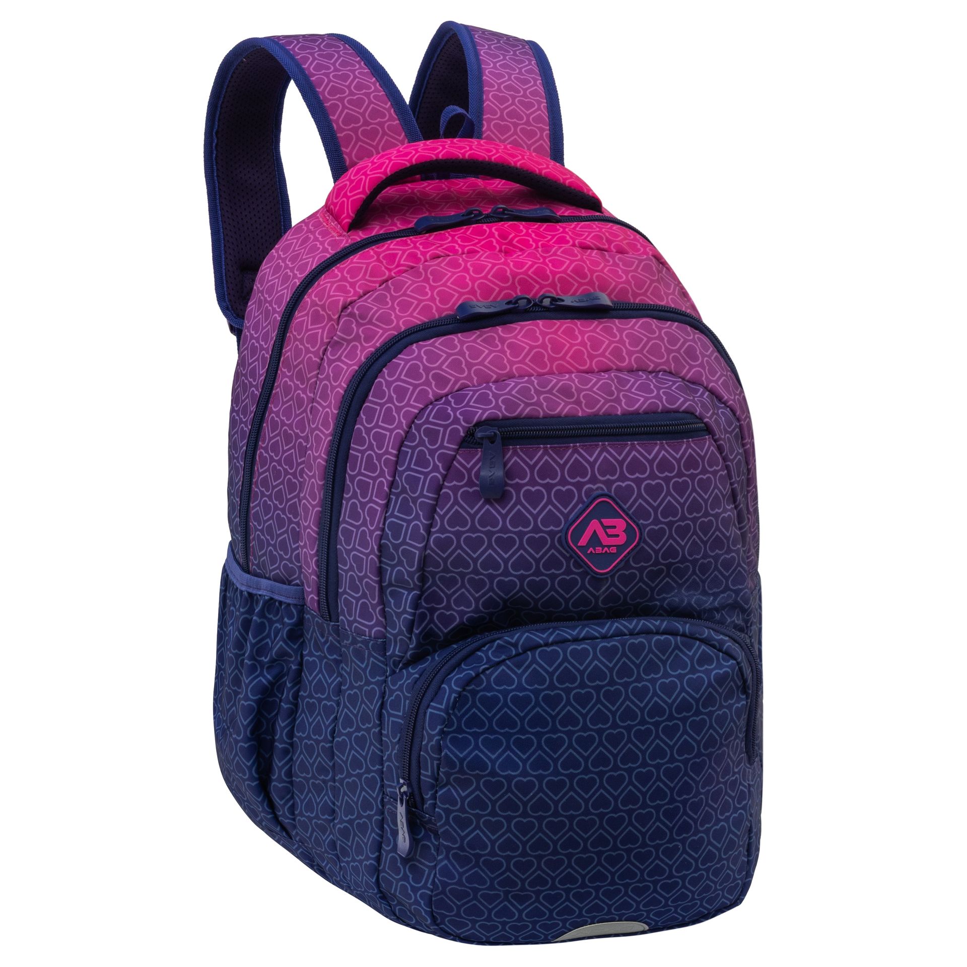 Astrabag, Plecak Hexagon - Pink Ombre, AB200