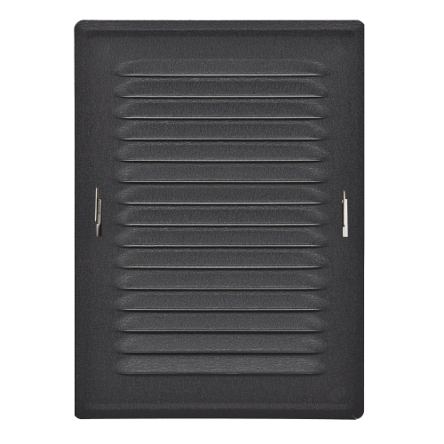 AIRROXY Kratka wentylacyjna zewnętrzna grafit mat 14/21 z ramką montażową