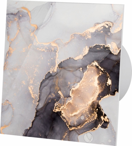 airRoxy Kratka wentylacyjna DRIM szkło różowo-złoty marmur połysk