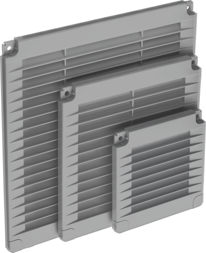 airRoxy Kratka z zaślepkami szara