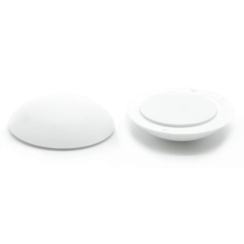 AIRROXY Odbojnik drzwiowy samoprzylepny biały 40 mm komplet 10 sztuk
