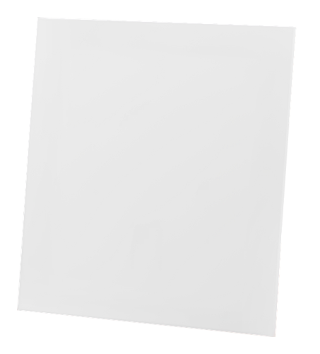 airRoxy Kratka wentylacyjna DRIM biały połysk plexiglass