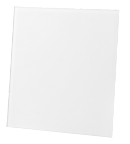 airRoxy Kratka wentylacyjna DRIM szkło biały mat