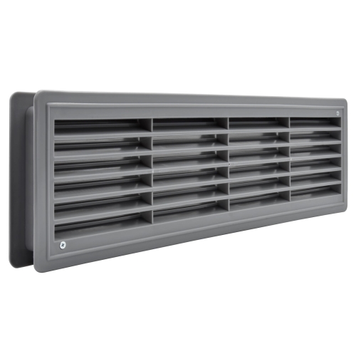 AIRROXY Kratka drzwiowa do otworów 120x435 mm szara