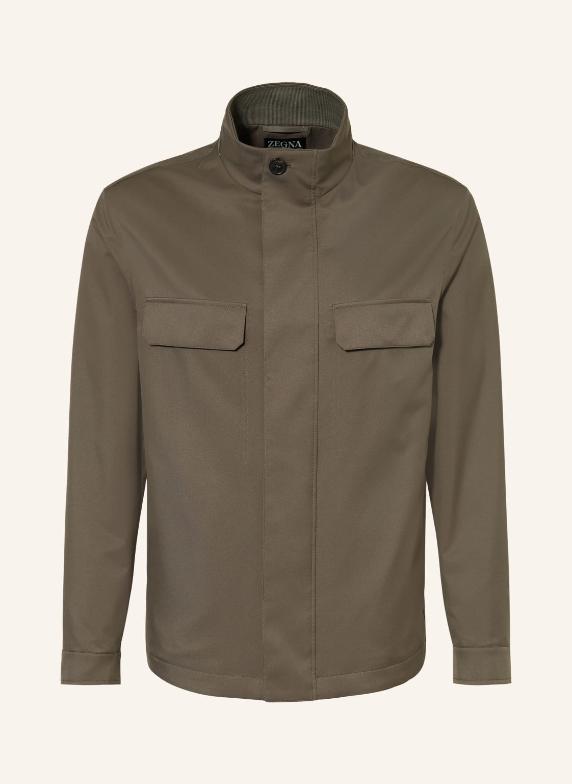 Zegna Płaszcz gruen