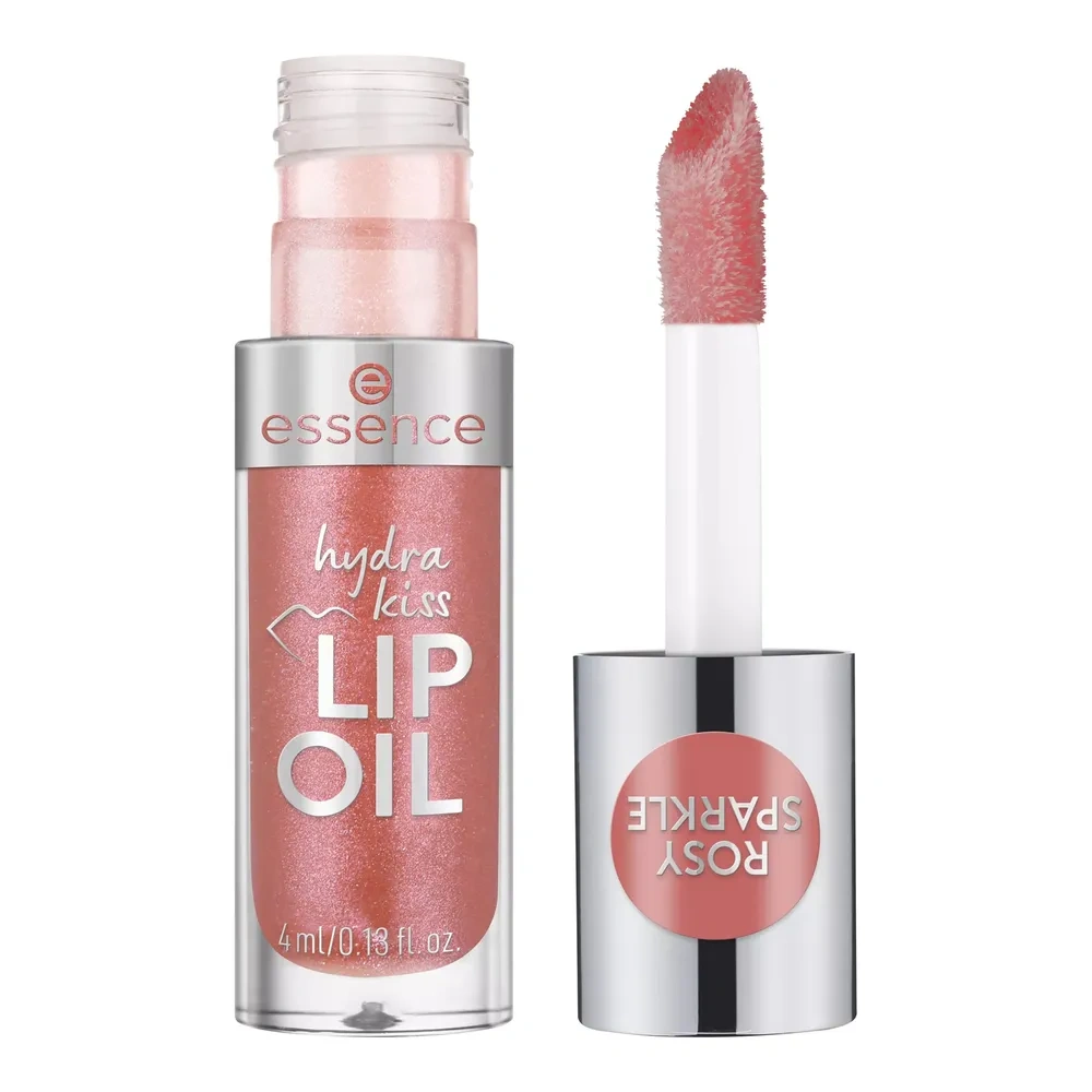 Essence Hydra Kiss Lip Oil pielęgnujący olejek do ust 11 Rosy Sparkle 4 ml