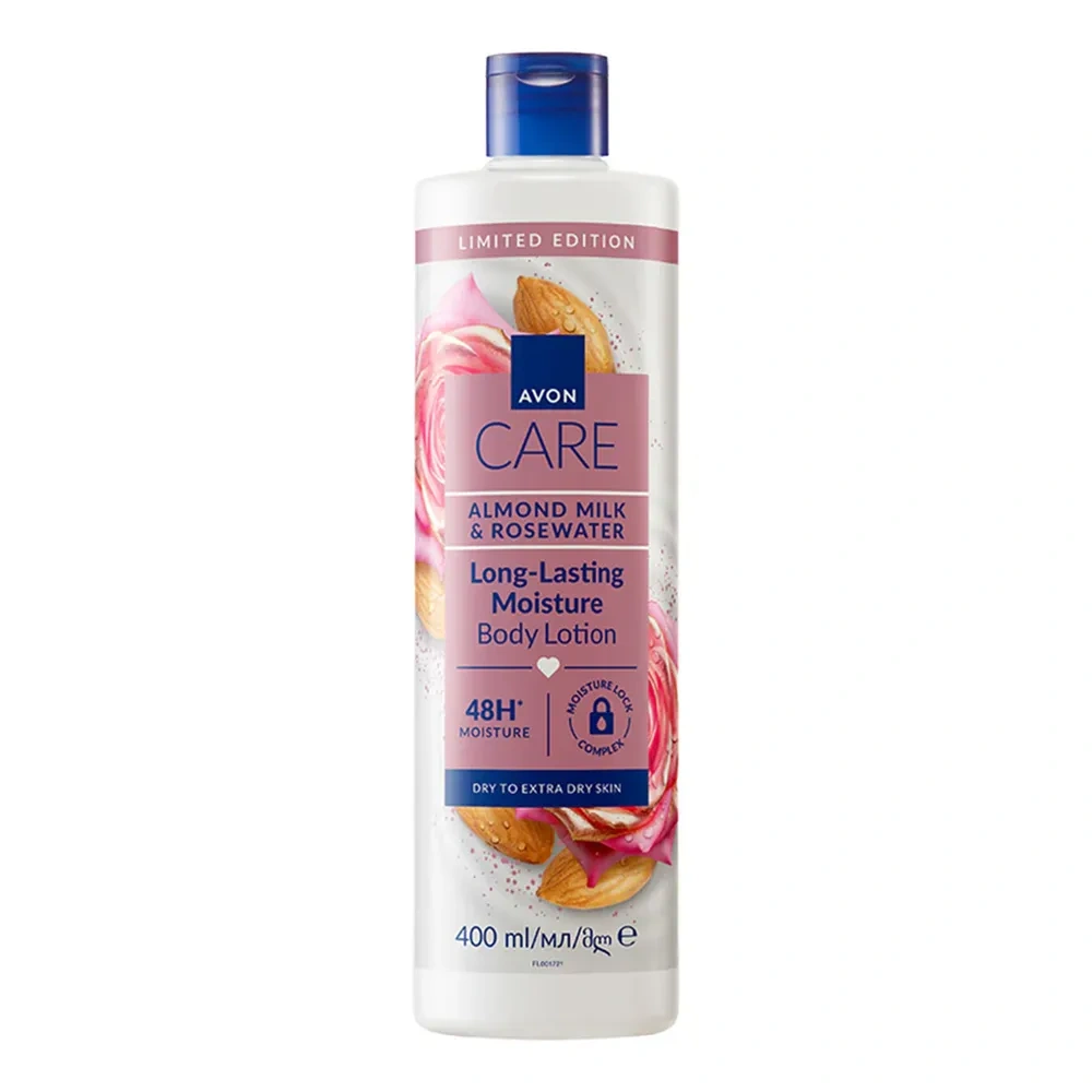 Avon Care nawilżający balsam do ciała Almond Milk & Rosewater 400 ml
