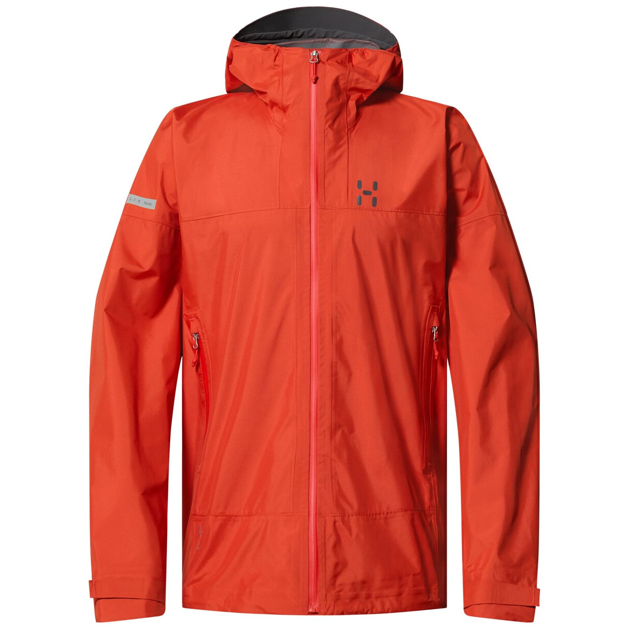 Męska kurtka przeciwdeszczowa Haglöfs L.I.M Airak 2,5L Jacket Rozmiar: XL / Kolor: czerwony