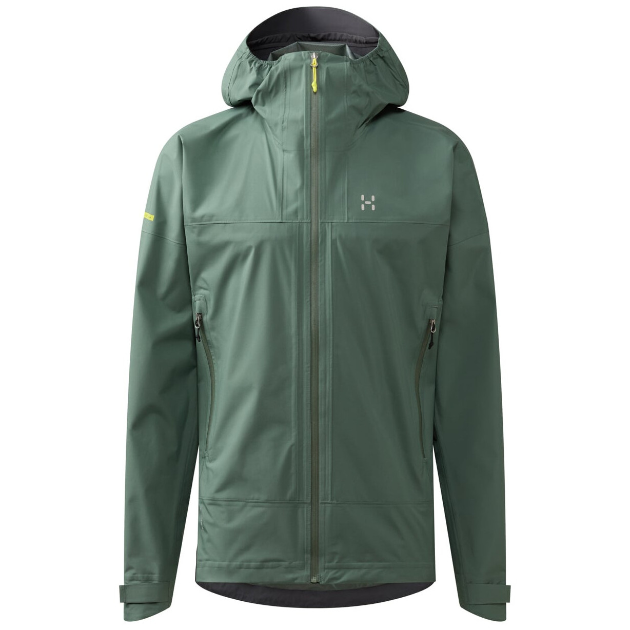 Męska kurtka przeciwdeszczowa Haglöfs L.I.M Airak 2,5L Jacket Rozmiar: L / Kolor: zielony