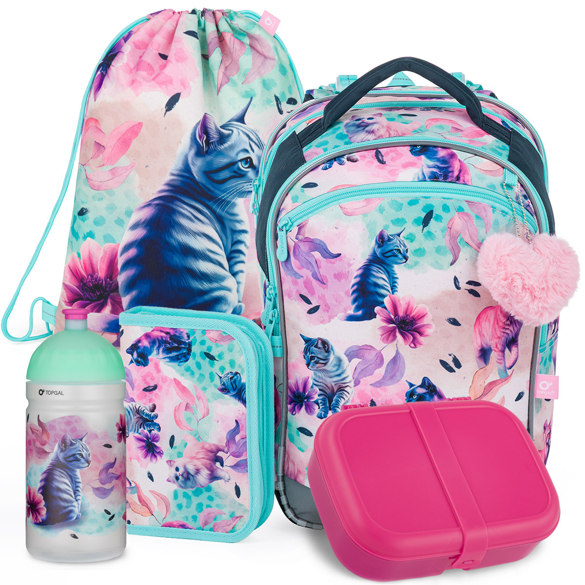 Topgal Komplet szkolny COCO 26006 SET 5IN1