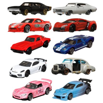Samochód Hot Wheels Szybcy i Wściekli Temat Mix HNR88 (1 zestaw)