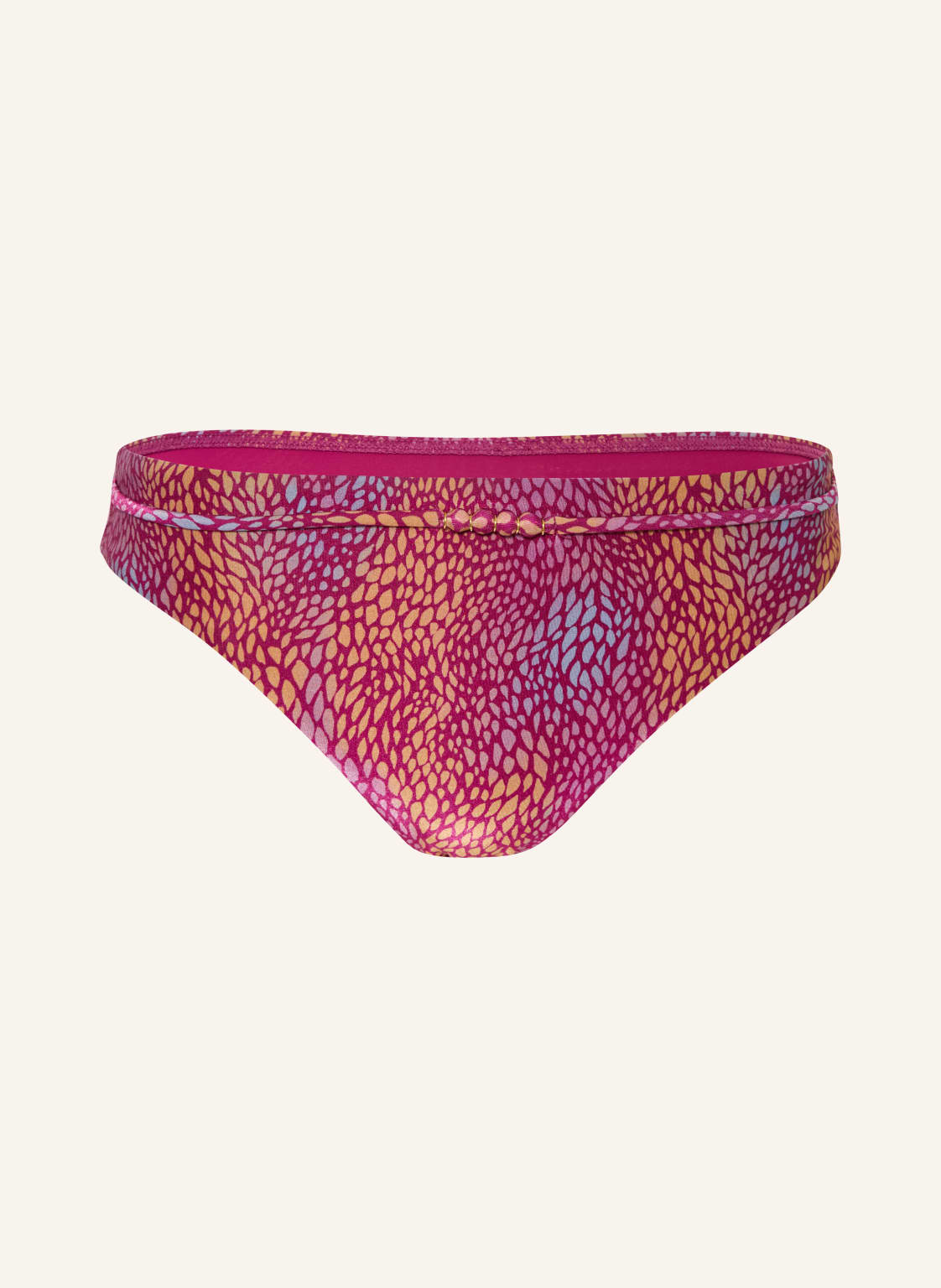 Cyell Podstawowe Figi Do Bikini Burgundy Drops lila