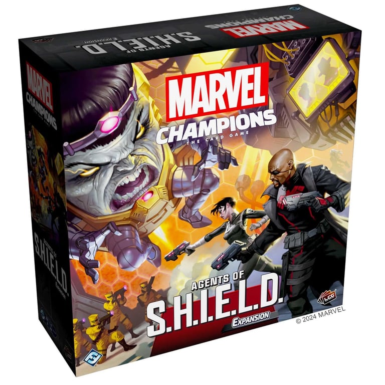 Asmodee Marvel Champions : Agents of S.H.I.E.L.D Expansion Heroes come in all shapes and sizes. Some can fly, some can shoot energy from their hands, and some are just really, really strong. But there are some heroes who don’t wear capes, heroes who stay