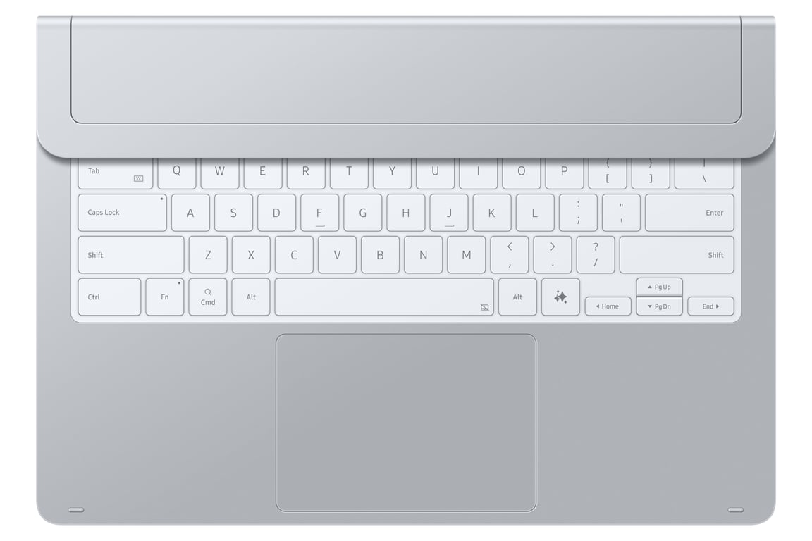 Samsung EF-DX935 QWERTY Angielski Pogo Pin Srebrny EF-DX935USEGWW