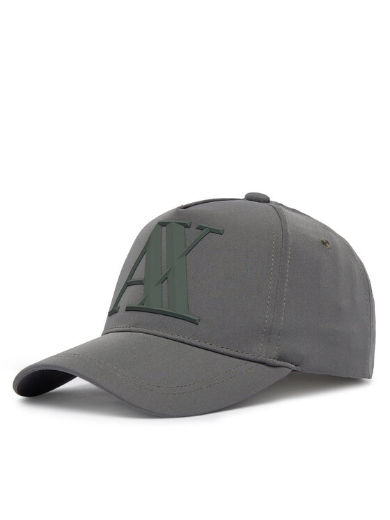 Armani Exchange Czapka z daszkiem 954079 CC518 U8097 Szary ciemny