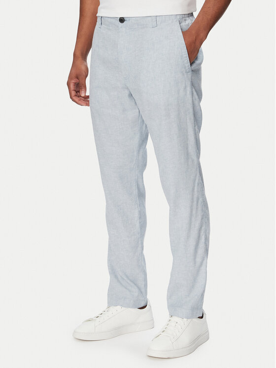 BOSS Chinosy Sanderson-L-3 50559595 Niebieski Regular Fit