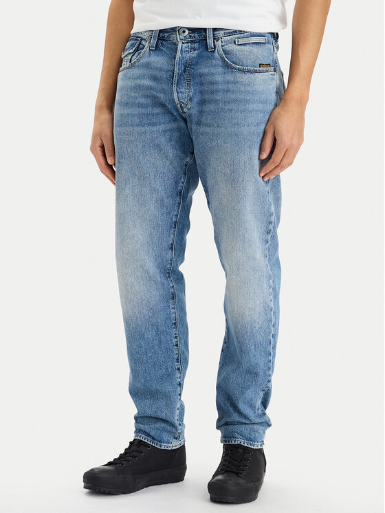 G-Star Raw Jeansy Morry D26141-D536 Niebieski Tapered Fit