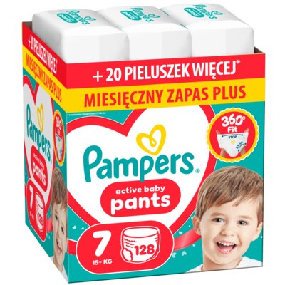Pieluchomajtki PAMPERS Pants 7 (128 szt.)