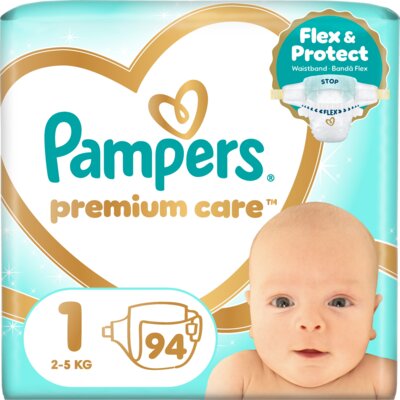 Pieluchy PAMPERS Premium Care 1 (94 szt.)