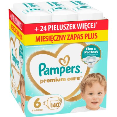 Pieluchy PAMPERS Premium Care 6 (140 szt.)