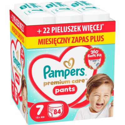 Pieluchomajtki PAMPERS Pants Premium Care 7 (84 szt.)