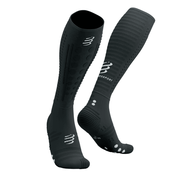 COMPRESSPORT Skarpety kompresyjne FULL SOCKS AERO black/white