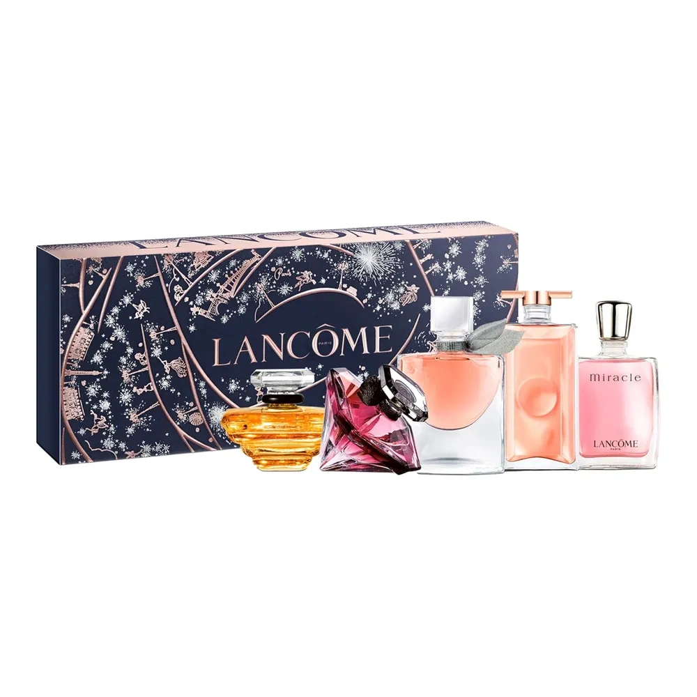 Lancôme woda perfumowana Miracle 5 ml + Trésor 7,5 ml + La vie est Belle 4 ml + Idôle 5 ml + La Nuit Trésor 5 ml