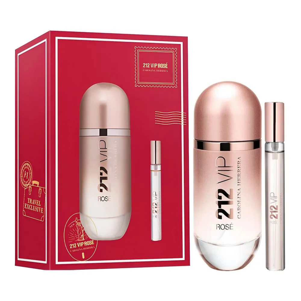 Carolina Herrera 212 VIP Rosé woda perfumowana spray 80 ml + 10 ml