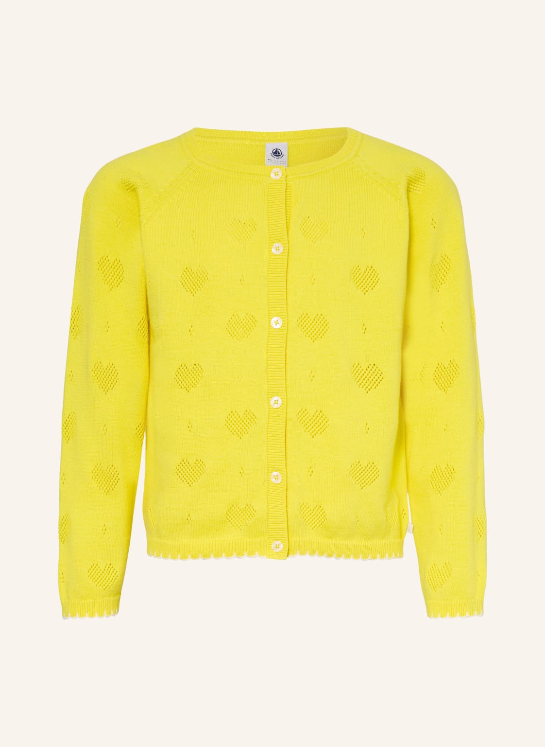 Petit Bateau Kardigan gelb