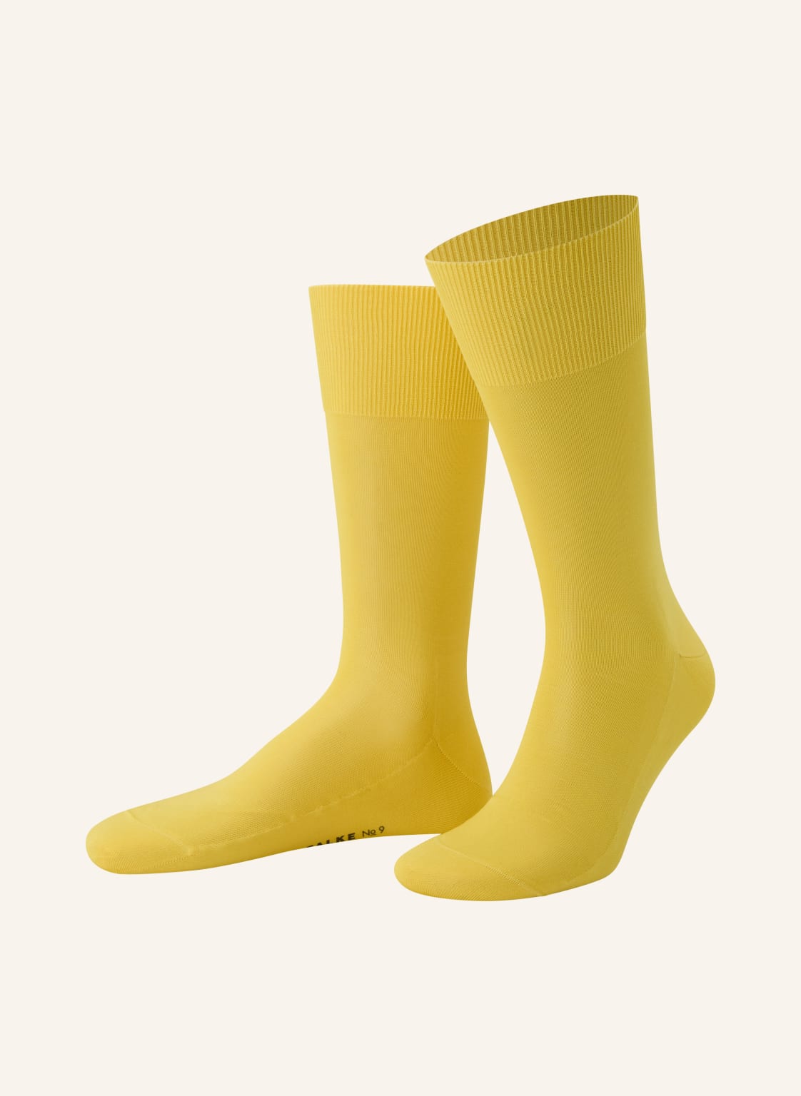 Falke Skarpety Luxury No. 9 gelb