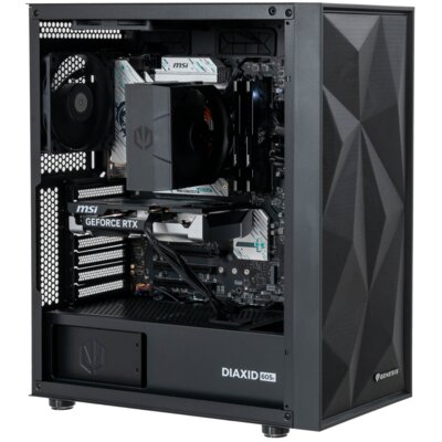 Komputer MAD DOG GENESIS-I02WB16WH i5-12400F 16GB RAM 1TB SSD GeForce RTX5060 DLSS 4 Wi-Fi Windows 11 Home
